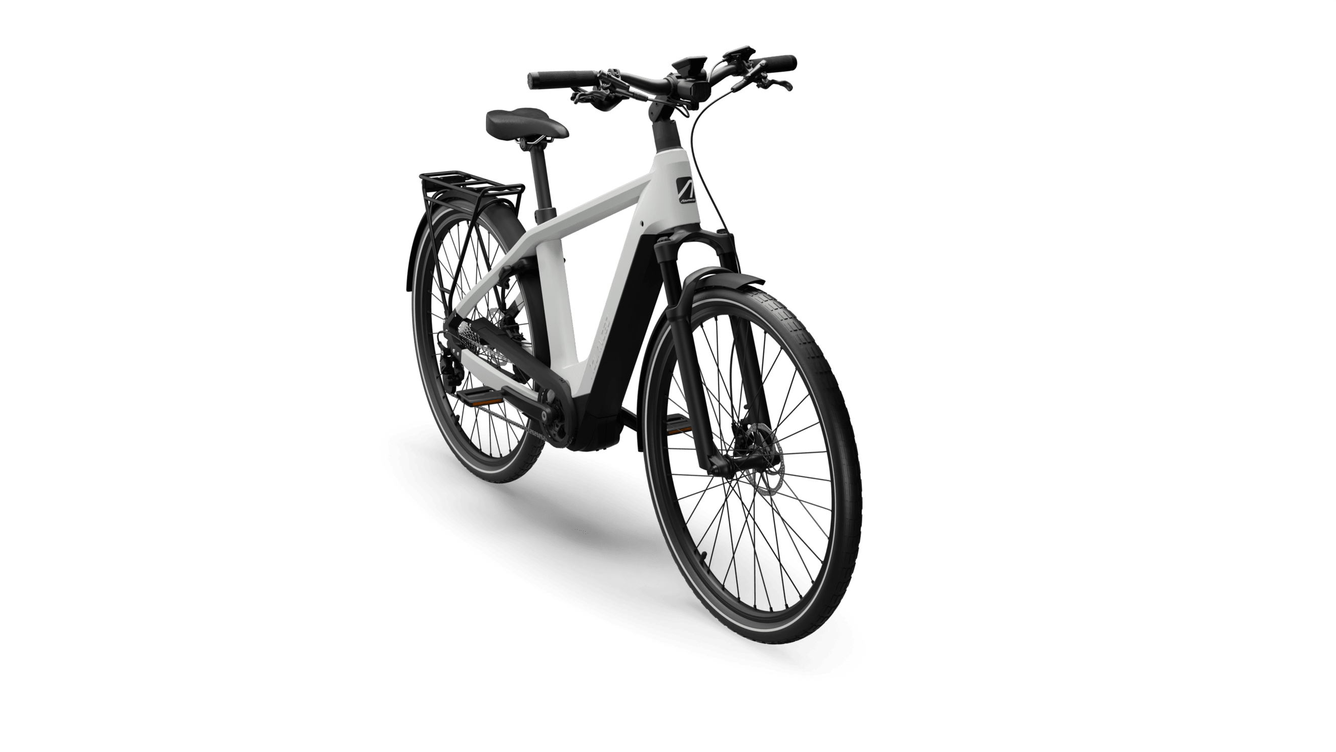 E-Bike Reco One Diamant Chain Cam02 Withe 01 - Advanced Ebike